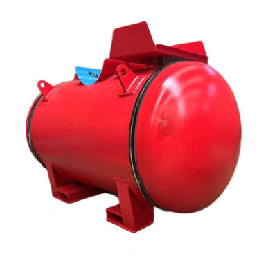 Tangki penyimpanan tekanan kimia 6 bar untuk suhu desain -40- 70 C dan volume 1600L